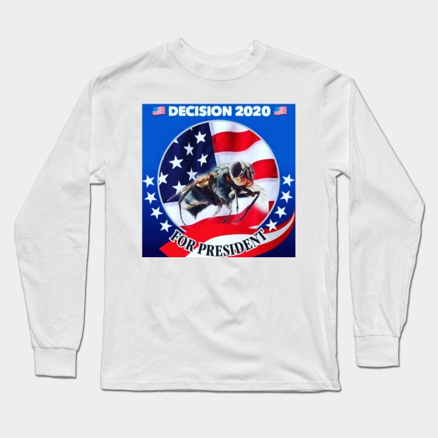 Pence Fly Flag Bare Long Sleeve T-Shirt by Pence Fly